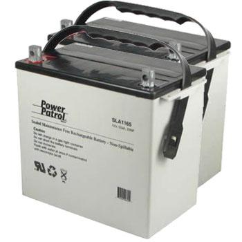 12V 55 AH Sealed Lead Acid (Pair)