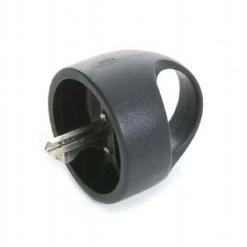 Key with Molded Plastic Knob, Easy Pull, C-1020-034