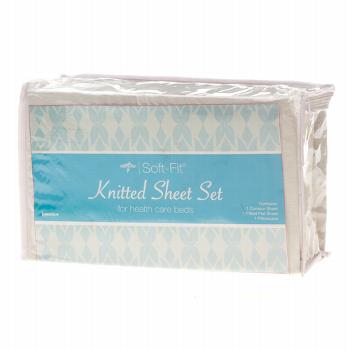 Soft-Fit Knitted Sheet Set (Case/ 6 Sets)