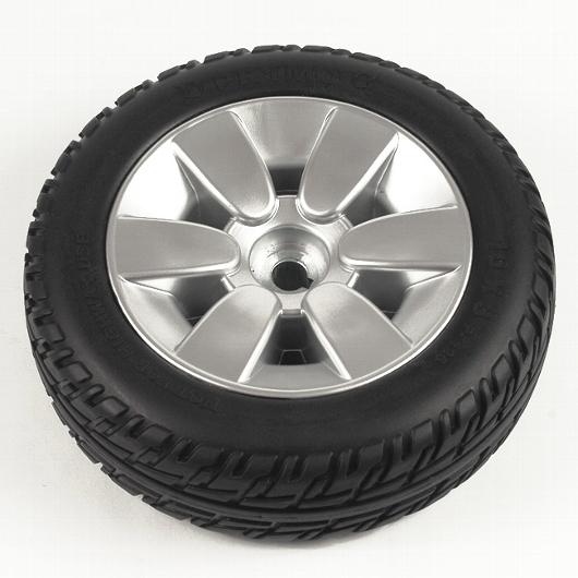 10 Black Flat-Free Drive Wheel Assembly for Jazzy Select