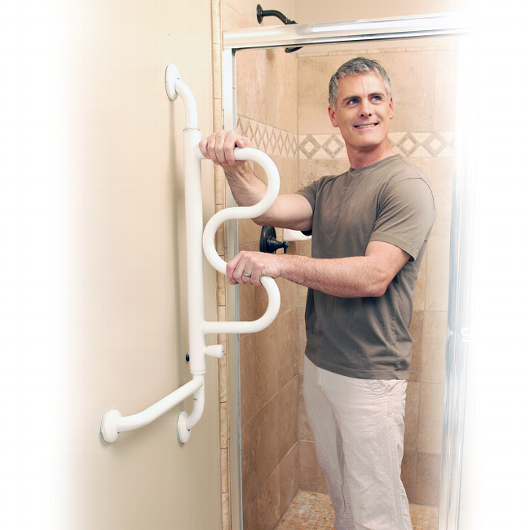 Pivoting Curve Grab Bar