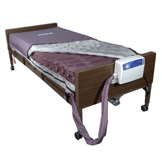 Med-Aire Alternating Pressure Mattress Replacement System With Low Air Loss