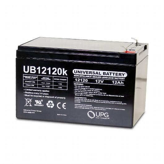 12V 12AH Sealed Lead Acid Batteries (Pair)
