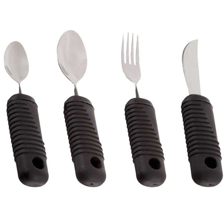 EZ Large Grip Weighted Utensils