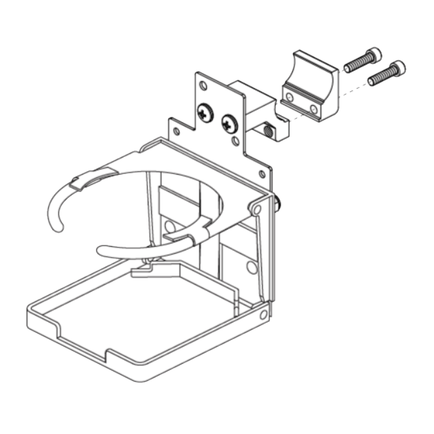 Quantum Tubular Arm Cup Holder