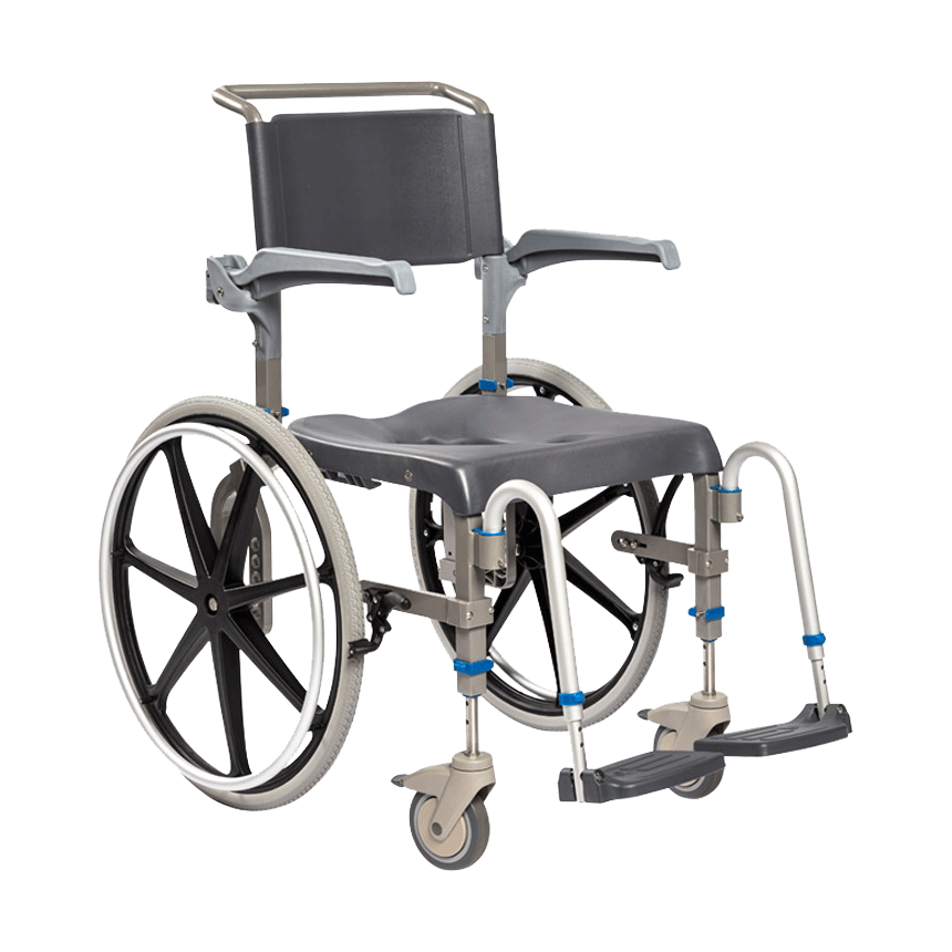 EZPZ Shower Commode Chair - Self Propel